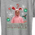 thumbnail image 3 of A Christmas Story - Ho Ho No Pink Bunny Suit  - Women's Short Sleeve Graphic T-Shirt, 3 of 5