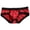 #24Red, variant on Breathable Comfy Underwear Mens Briefs Low Waist Sexy Ribbed Solid Color