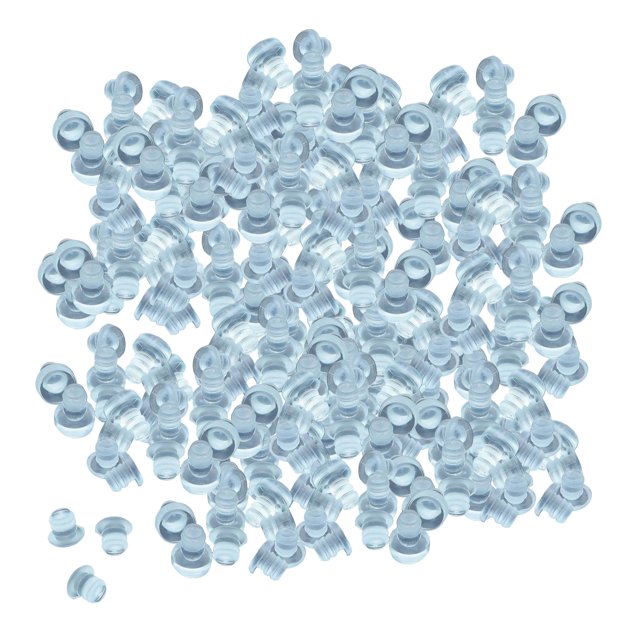 parachoques de vástago de goma tornil para agujeros, almohadils para muebles antideslizantes 5mm para puertas tabs de
