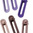 thumbnail image 4 of 6x Alligator Hair Barrettes, Hair Clips Small Styling Decorative Fashion Hairpin Duck Bill Clips, for Bangs Hairstyle Women. , Brown, 4 of 8