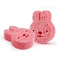 thumbnail image 3 of Set of 3 Baby Bath Sponges, Soft and Comfortable Natural Sponges with Colorful Star-Shaped Sponges, 3 of 4
