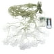 thumbnail image 2 of Guirnalda de luces navideñas con forma de copo de nieve y mando a distancia | 96 luces LED para decoración navideña | Decoración para fiestas de interior y exterior de 3,5 m con 8 modos, 2 of 7