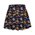 thumbnail image 6 of Arlun Womens Tennis Skorts for Women with Pockets Inner Shorts Fashion Geometrical Print High Waisted Flowy Athletic Golf Skorts for Running Workout Sports Summer Casual Wear 5-Black L, 6 of 6