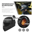 thumbnail image 2 of Casco Moto Integral Visera Doble Con Visor Motocicleta, 2 of 8