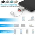 thumbnail image 4 of Daily Mix Store LQQDREX USB Type C Card Reader USB3.1 Type-C OTG Adapter Support TF Memory Card P9 R4M3 Reader 5S for, 4 of 9