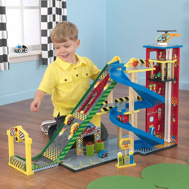 KidKraft Ensemble de Course de Méga Rampe