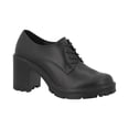 thumbnail image 2 of Mujer Tacon GREEN LOVE Elegante Escolar negro 25.5, 2 of 4