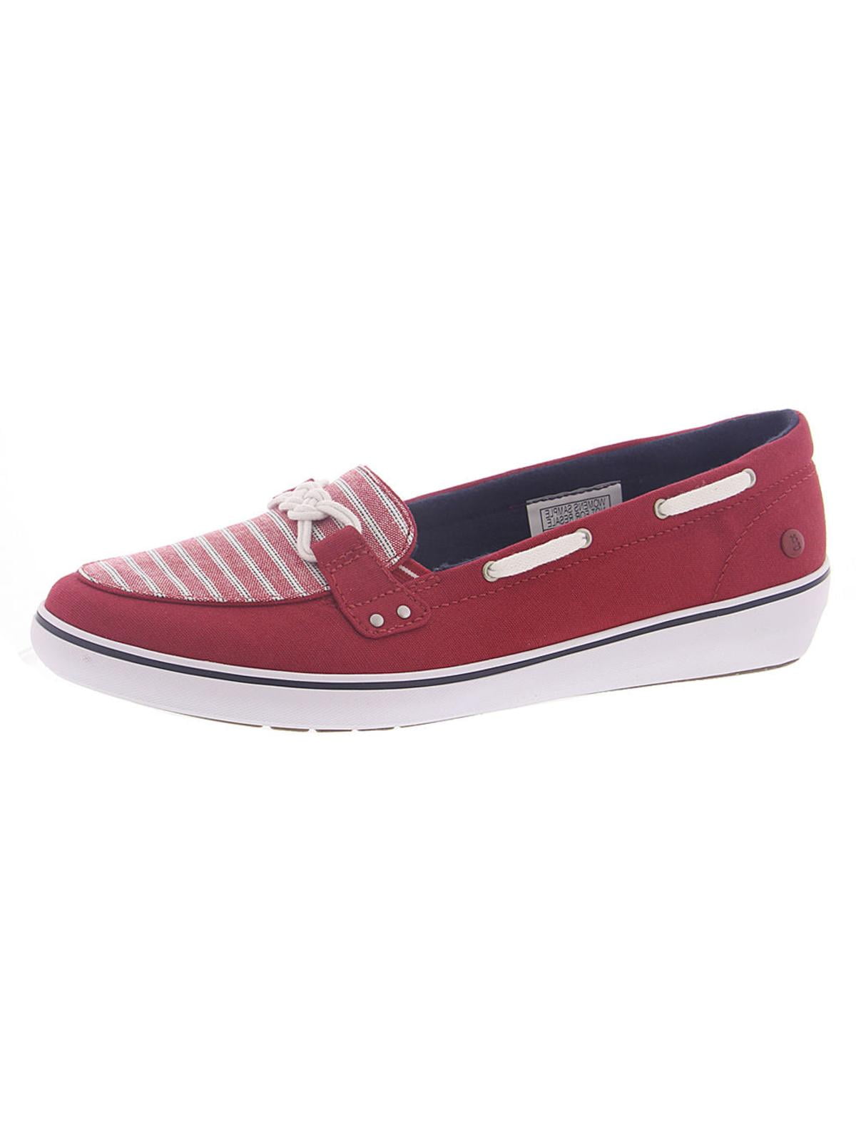 narrow canvas shoes