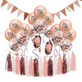 thumbnail image 2 of Feliz año Globo Borla Conjunto Decoración De - Dorado Rosa Yuyangstore feliz año nuevo decoracion, 2 of 8
