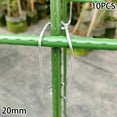 thumbnail image 1 of 10 Pcs Garden Pipe Support Fixing Clamp Connector Agriculture Wire Clip Buckle, 1 of 7