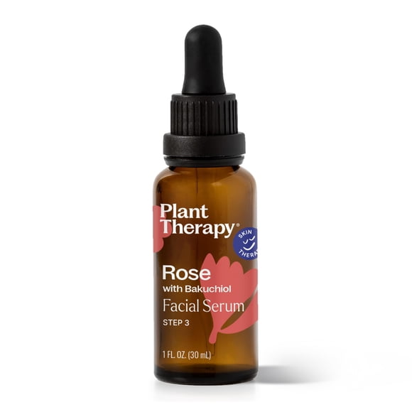 Sérum facial Plant Therapy Rose con bakuchiol 30 ml con extracto