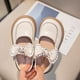 thumbnail image 1 of Zapatos de una sola capa para niñas Primavera y otoño Zapatos pequeños de cuero planos de princesa con punta redonda para niños, 1 of 5