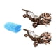 thumbnail image 4 of Fundas para cuchillas de patines de hielo para hombres y mujeres con toalla, protector de cuchillas de patines para hielo Tigre, 4 of 9
