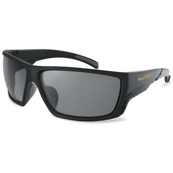 WarBird Fusillade Glasses, Black Frames/Smoke Lens