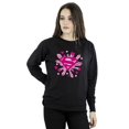 thumbnail image 2 of DC Comics Chandail en Molleton Logo Superman Cœurs Roses et Étoiles pour Femmes, 2 of 3