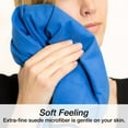 thumbnail image 5 of MEGALOVEMART Set of 2 Super Absorbent 20" x 40" Suede Non Slip Microfiber Sports, Gym & Outdoor Towels, 5 of 7