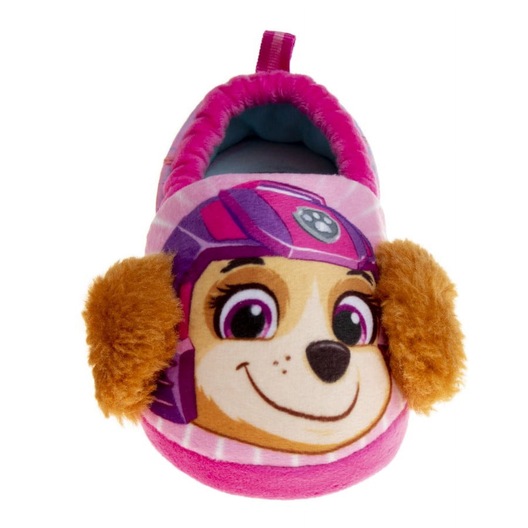 Nickelodeon Paw Patrol Toddler Girls Dual Sizes Slippers, Pink, Size: 9-10