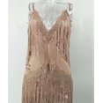 thumbnail image 3 of ECDAHICC Robes pour Femmes Robes à Volants Années 20 Gatsby avec Franges Robes Mini Haute Qualité, 3 of 5