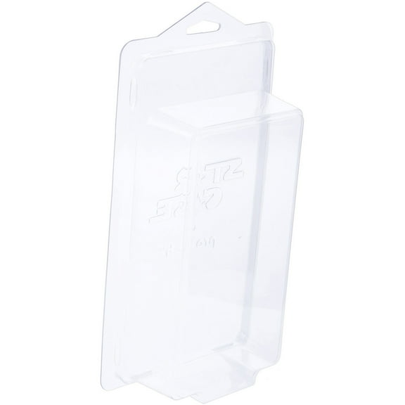 Protech STAR6 Star Case Storage / Display ONLY for Small Star Wars Black Series with Orange Stripe Carded 3.75" Figures, 4.875" W x 9" H x 1.625" D, 2-Pack