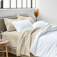thumbnail image 6 of Bare Home Sand Microfiber Sheet Set, Wrinkle Resistant, Deep Pocket, Twin XL, 6 of 6