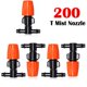 thumbnail image 1 of 5-30M New 45W Pump Self Priming Orange Misting Cooling System Adjustable Irrigation Sprinkler Kit with Power Supply Filter He Qiyong unisex, 1 of 2