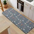 thumbnail image 5 of Multicolor Arrow Pattern Kitchen Rug Mat,Kitchen Runner Rugs Non Skid Washable,Decorative Kitchen Floor Mats for Kitchen,Sink,Laundry,17"x47.2", 5 of 7
