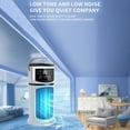 thumbnail image 5 of Portable Air Conditioners, 3-In-1 Evaporation Low Noise Portable AC Chill 2.0 USB Rechargeable 8H Timer Air Conditioner Cooling Fan, 5 of 5