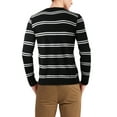 thumbnail image 2 of Hat and Beyond Mens Lightweight Knit Long Sleeve Winter Essential Pullover V Collar Sweater, 2 of 6