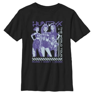 KPOP Demon Hunters Huntrix Huntr/X Band Pose Back Maglietta - Foto 3