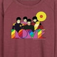thumbnail image 3 of The Beatles - Yellow Submarine Rainbow Love - Women's Lightweight French Terry Long Sleeve Shirt, 3 of 6