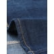 thumbnail image 5 of Chalecos de mezclilla para mujeres de tallas grandes Agnes Orinda, tops sin mangas, chaqueta casual de botón, 4X azul, 5 of 7