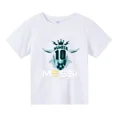 thumbnail image 3 of Camiseta de algodón Messi, ropa para niños, ropa para niñas, camiseta informal de manga corta de verano, camisetas deportivas para niños y niñas, 3 of 5