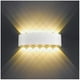 thumbnail image 1 of Lámpara de pared elegante para exteriores, moderna lámpara de pared de aleación de aluminio fundido a presión, resistente al agua IP65, ahorro de energía LED inteligente para caminos y puertas, 1 of 7