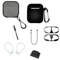 thumbnail image 1 of Funda y kit de accesorios 9 en 1 para Airpods 2 o 1 negro Gadget Collection Mx FKAA2-01, 1 of 8