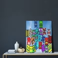 thumbnail image 6 of Saiise Geometry Dash Frameless Wall Art for Home Decor,Modern Abstract Canvas Prints,High-Quality Artwork for Living Room, Bedroom, Office, and More,Ready to Hang, Vibrant Colors-, 6 of 7