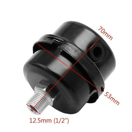 

BAMILL 12.5mm 16mm 20mm Oil-free Air Compressor Accessories Noise Filter Muffler