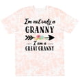 thumbnail image 3 of Inktastic I'm Not Only a Granny I'm a Great Granny with Flowers T-Shirt, 3 of 5