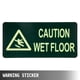 thumbnail image 4 of VEVOR 12 Pack Precaución Señal de piso mojado 25 pulgadas Amarillo Señal de piso mojado Conos de piso mojado de doble cara Tablero de plástico bilingüe plegable para interiores y exteriores, 4 of 8