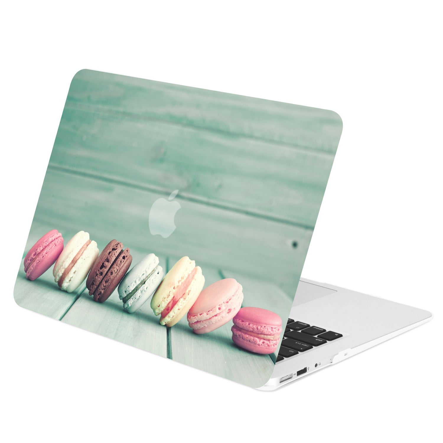 Macaroon Graphics Rubberized Hard Case Cover for Macbook Air 13" A1369 & A1466 