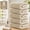 Beige, variant on Pack of 6 Lighter Weight Hand Towels, 100% Cotton, Quick Dry, Super Soft & Absorbent, 16 x 28 Inches, Ideal for Bathroom & Kitchen, Cool Grey