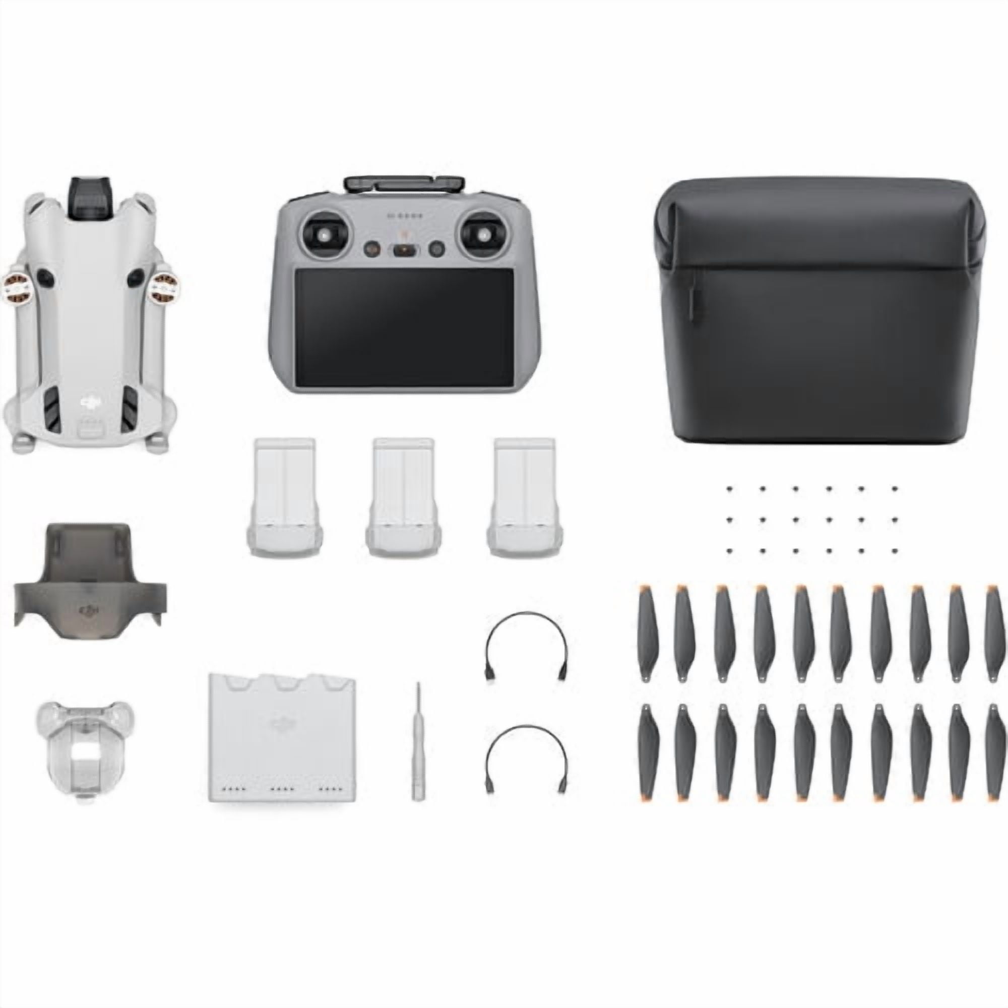 DJI Mini 4 Pro Drone Fly More Combo with RC 2 Controller | 4K HDR Camera Omnidirectional Obstacle Sensing | 36-Min Flight Time (CP.MA.00000813.01) + BackPack + Landing Pad + 64GB Card + More