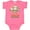 Hot Pink, variant on Inktastic Cute Sloth I Love My Memaw Boys or Girls Baby Bodysuit