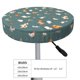 thumbnail image 4 of Disketp Farm Animal Funda Redonda para Taburete, Funda de Cojín para Silla de Bar Suave y Elástica-12 inch, 4 of 7