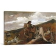 thumbnail image 1 of ARTCANVAS A Huntsman and Dogs 1891 Canvas Art Print by Winslow Homer - Size: 26" x 18" (1.50" Deep), 1 of 9
