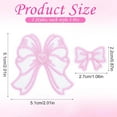 thumbnail image 5 of CD4-6 Pcs Bow Patches - Pink Embroidered, Self-Adhesive & Iron On, Sew On - For Clothes, Shoes, Hats, Jeans, Jackets, Bags & DIY (2 Styles)*04, 5 of 8