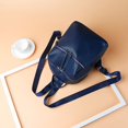 thumbnail image 3 of Women Backpack Tide Bag Wild Soft Leather Student Bag Simple Backpack, 3 of 3