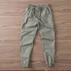 thumbnail image 5 of Pantalones cargo Harem para hombre, pantalones para senderismo al aire libre, pantalones para hombre, color gris, para trekking, otoño, de licra, holgados, de diseñador, de alta calidad, estilo emo, d, 5 of 5