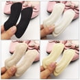 thumbnail image 5 of 4 pares de almohadillas de silicona para tacones altos 2 en 1, antidesgaste, de media talla, 5 of 5