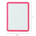 thumbnail image 6 of Pen+Gear Magnetic Dry Erase Board with Dry Erase Marker and Magnet, Pink, 8.5" x 11", 6 of 6