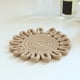 thumbnail image 5 of Mantel individual aislante tejido con forma de flor, hecho a mano, protector de encimera de cocina, resistente al calor, para decoración de mesa de comedor, Aestivo | Caqui | AESTIVO, 5 of 6